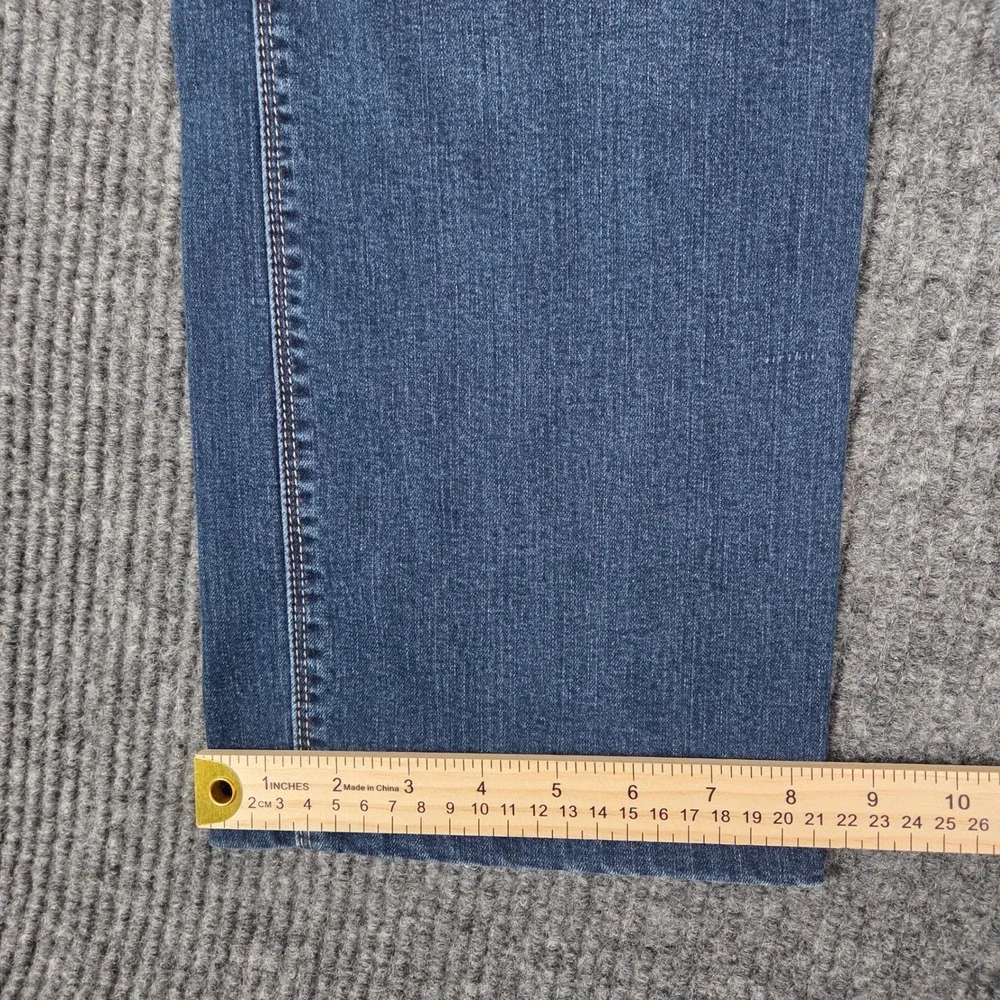 Buffalo David Bitton Womens‎ Straight Leg Jeans Blue Medium Wash Size 16x32